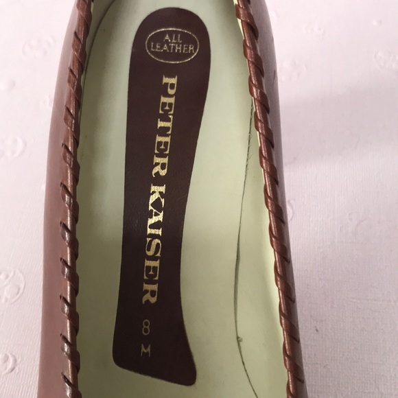 Pumps Leather PETER KAISER Size 8 - Picture 7 of 8